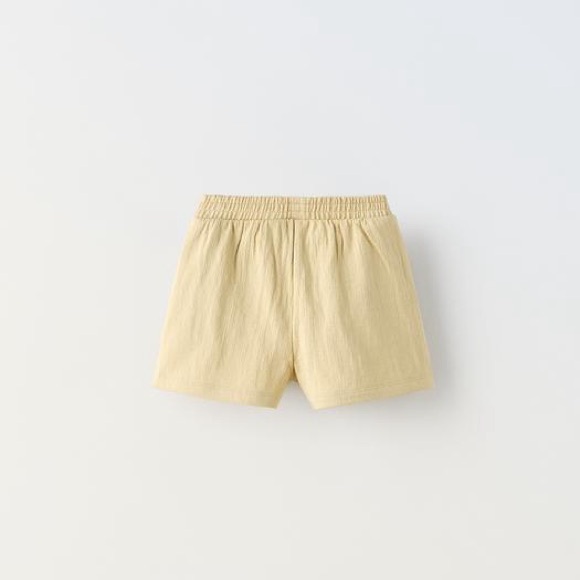 NWT Zara 1.5Y puppy dog ruffle shirt and plush shorts set - Picture 6 of 7